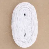 Кружево капроновое, 15 мм, 10&plusmn;1 м, белое №1