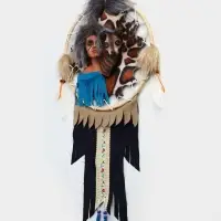 Панно &laquo;Женщина-вождь&raquo;, 30&times;5&times;60 см