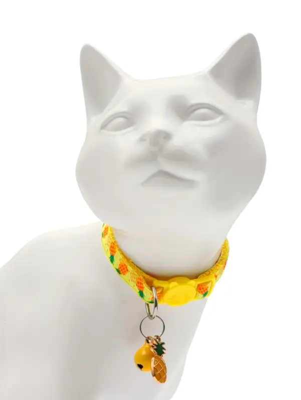 Набор ошейников для кошек &laquo;Пижон. Фрукты&raquo;, 19-32&times;1 см, 4 шт.