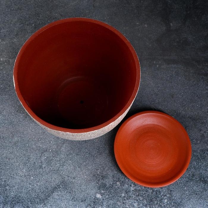 Горшок цветочный лилия 3,5 л, микс Горшок цветочный лилия 3,5 л, микс