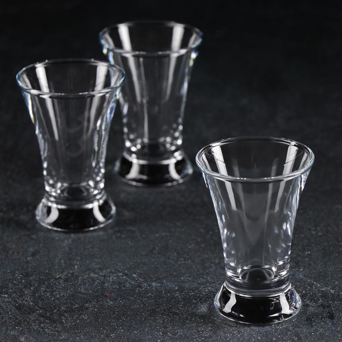 Набор стеклянных стаканов Pub, 50 мл, 3 шт