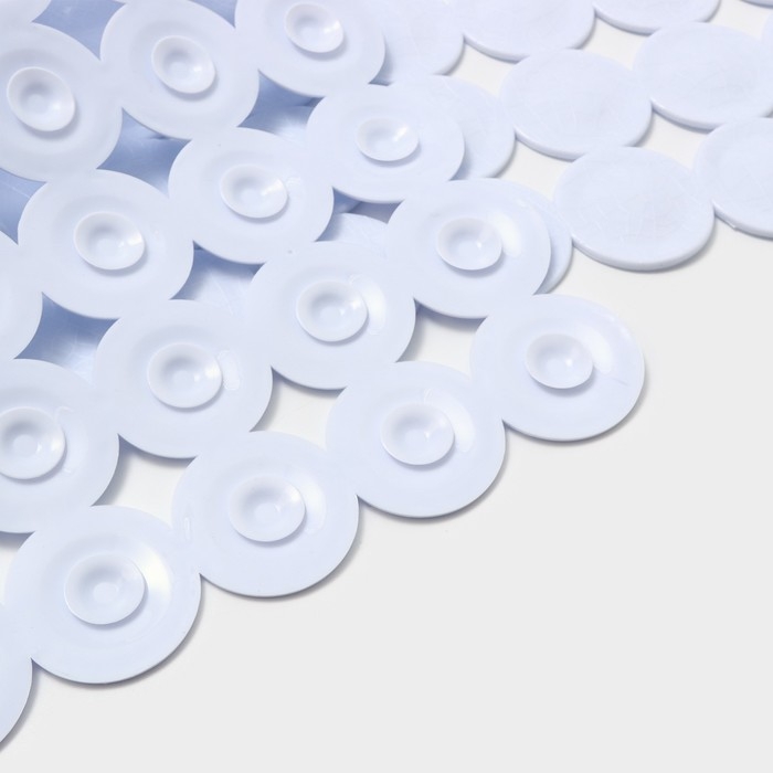 Коврик противоскользящий в ванну на присосках SAVANNA «Пузыри», 38×68 см, цвет МИКС Коврик противоскользящий в ванну на присосках SAVANNA «Пузыри», 38×68 см, цвет МИКС