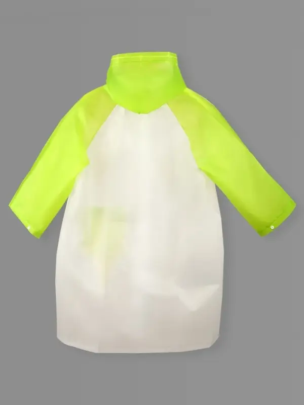 Дождевик детский &laquo;Гуляем под дождём&raquo;, размер L, ЭВА 85 г, зелёный