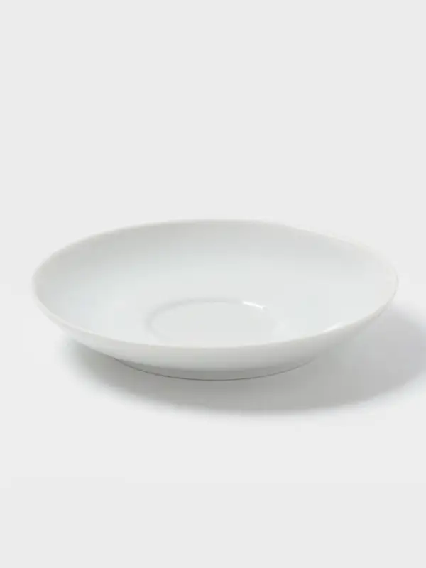 Блюдце Дулевский фарфор &laquo;Бельё&raquo;, d=14 см, белое