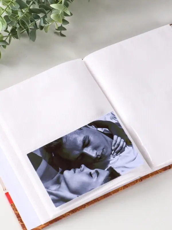 Фотоальбом 200 фото 10X15см, "Осенний лес", ПП карм.