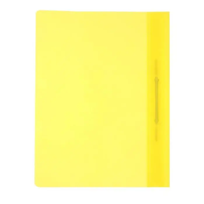 Папка-скоросшиватель Calligrata, А4, 120 мкм, жёлтая, прозрачный верх Папка-скоросшиватель Calligrata, А4, 120 мкм, жёлтая, прозрачный верх