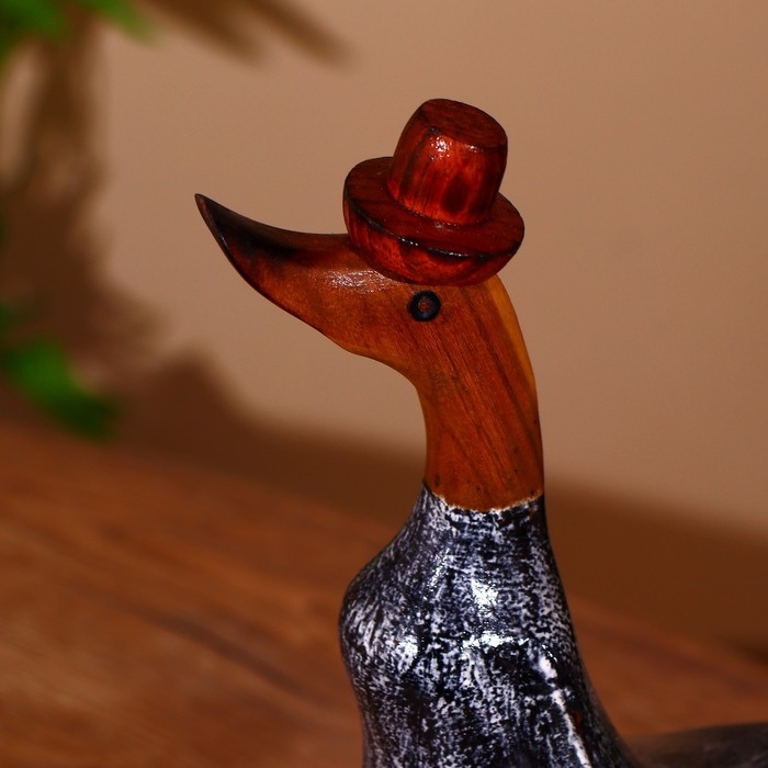 Сувенир "Утка " дерево 27 см