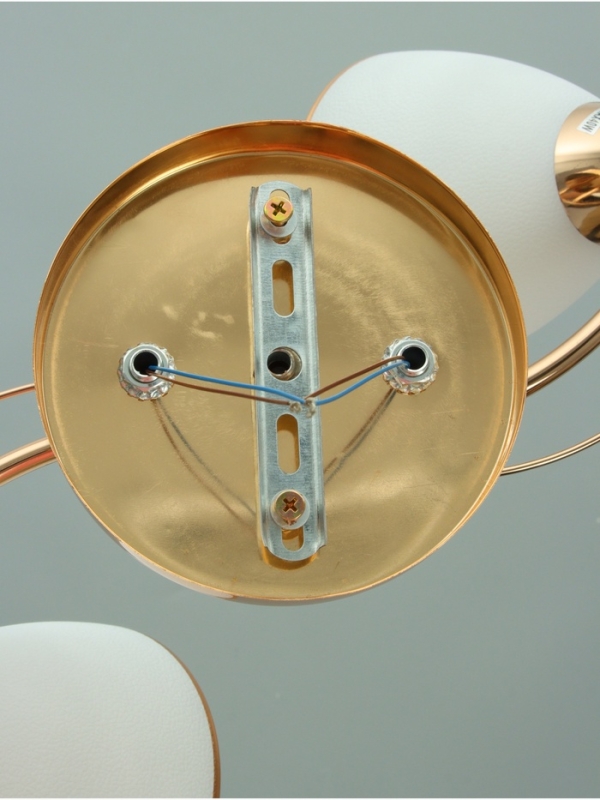 Люстра Люстра "Андер" 2хЕ27 40Вт золото 42х19х24 см