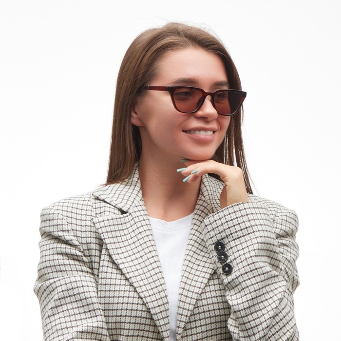 Очки солнцезащитные OneSun, uv 400, дужка 14.5 см, ширина 14.5 см, линза 4 х 6.5 см Очки солнцезащитные OneSun, uv 400, дужка 14.5 см, ширина 14.5 см, линза 4 х 6.5 см