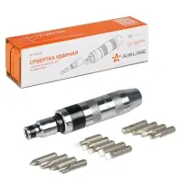 Отвёртка ударная с битами-вставками 5/16", набор 15 пр.