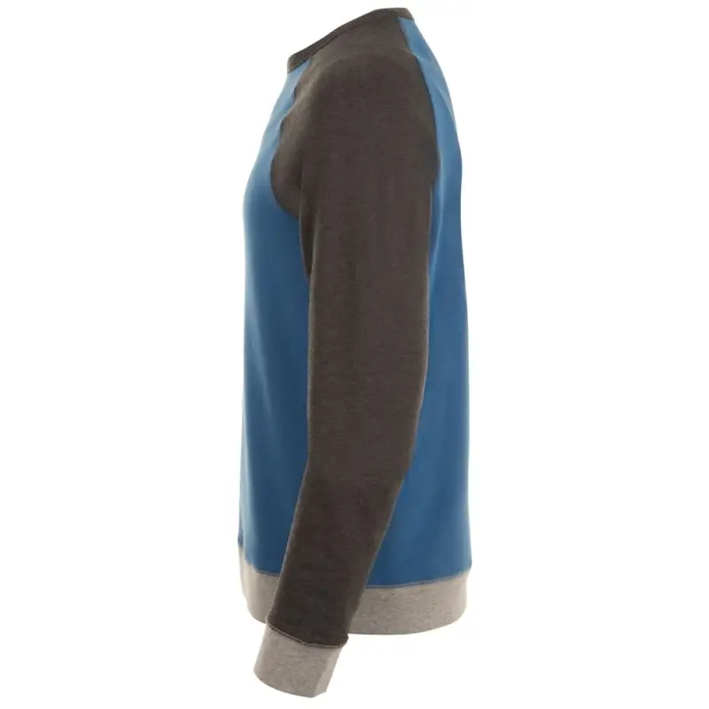 Толстовка унисекс Sandro синий/черный меланж, размер XS Толстовка унисекс Sandro синий/черный меланж, размер XS