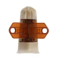 Угол наружный для плинтуса &laquo;Деконика&raquo;, с крепежом, 70 мм, 2 штуки, цвет 547 лофт светло-серый