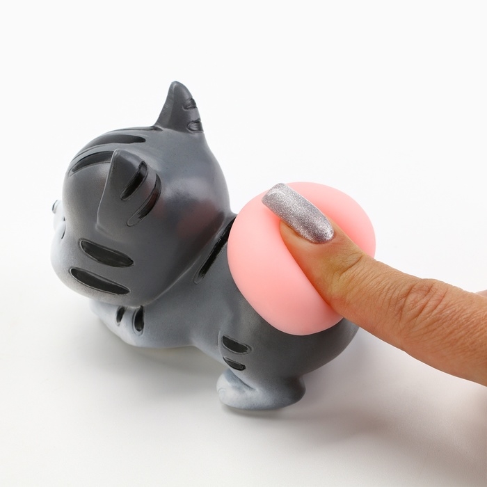 Мялка антистресс, фигурная «Котик» Мялка антистресс, фигурная «Котик»