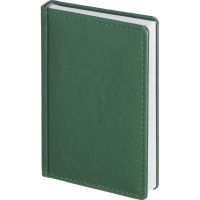 Ежедневник датированный 2026, зеленый,А6, 100х150 мм,336 стр,Agenda