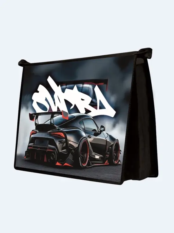 Папка д/тетрадей А4 молния сверху лам. картон "Спортивное авто"