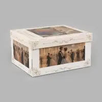 Коробка подарочная, складная 31.2&times;25.6&times;16.1 см &laquo;Зимний бал&raquo;