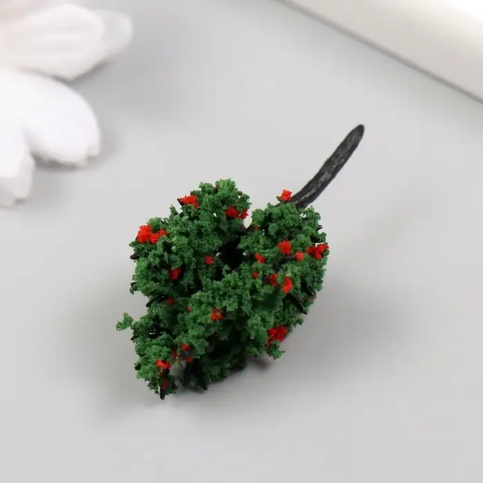 Искусственное растение для творчества пластик  Искусственное растение для творчества пластик "Делоникс" 4 см