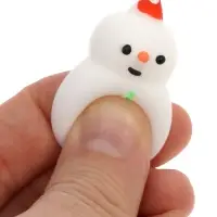 Игрушка-сюрприз Funny toys &laquo;Новогодний Мяк-жмяк&raquo; с наклейками, МИКС