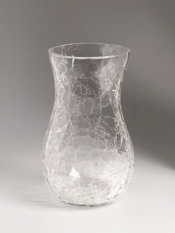 Ваза для цветов &laquo;Паутинка&raquo;, грация, 19.5&times;10.5 см, стекло, прозрачная