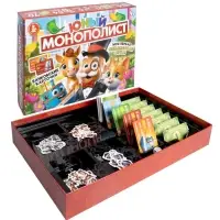 Игра настольная Десятое Королевство &laquo;Юный Монополист&raquo;, 2-4 игрока, 4+