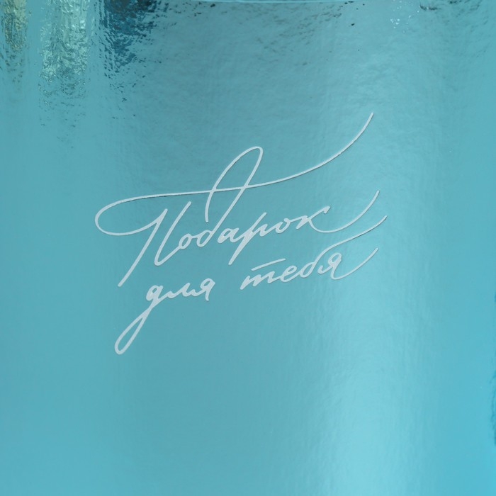 Набор коробок 2 в 1 круглые, упаковка подарочная, «Подарок для тебя», голубой металлик, 12 х 12, 15 х 15 см Набор коробок 2 в 1 круглые, упаковка подарочная, «Подарок для тебя», голубой металлик, 12 х 12, 15 х 15 см