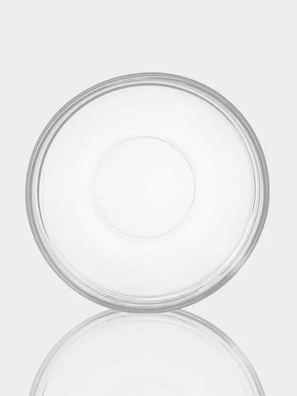 Набор салатников Paşabah&ccedil;e Chef's, 1 л, d=17.2 см, 2 шт., с пластиковой крышкой, стекло, прозрачный