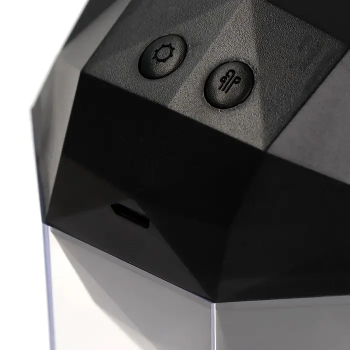 Увлажнитель воздуха Luazon HM-12 &laquo;Волк&raquo;, ультразвуковой, 650 мл, 2 Вт, погружной, USB, чёрный