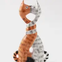 Сувенир &laquo;Целующиеся коты&raquo;, 19&times;4&times;11 см, дерево