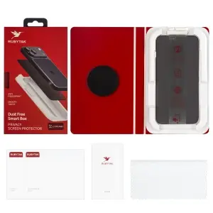 Защитное стекло для iPhone 17 Pro Max RUBYTAK Privacy с аппликатором