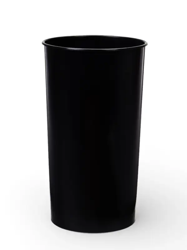 Ваза для цветов 3,8л d14см h25,5см черный