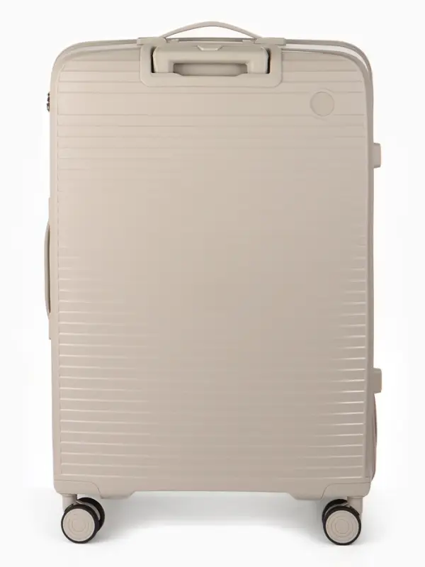 Чемодан на колёсах, 28", кодовый замок, 47&times;28&times;75 см, светло-бежевый