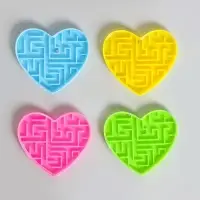 Головоломка лабиринт &laquo;Сердце&raquo;, цвета МИКС
