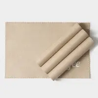 Салфетки сервировочные на стол Доляна Coffee, 4 шт., 44&times;29 см, бежевые