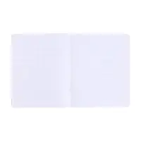 Тетрадь 18 листов в клетку Calligrata "Однотонная Новая Школьная", обложка мелованная бумага, ВД-лак, блок офсет, белизна 95%, МИКС