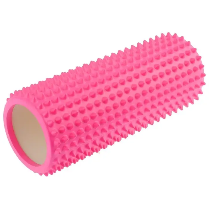 Ролик массажный Sangh, 33&times;12 см, цвет светло-розовый