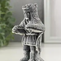 Фигурка декоративная &laquo;Шаман в шкуре медведя&raquo;, 11 см