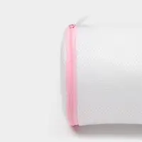 Мешок для стирки бюстгальтеров Доляна, 16&times;16&times;16 см, трёхслойный, крупная сетка, белый