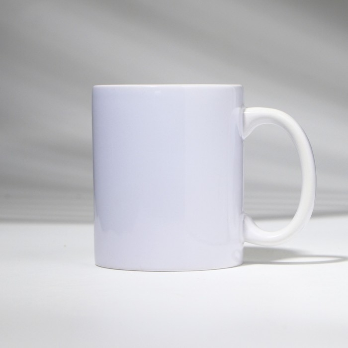 Кружка новогодняя керамическая «Снегирь», 320 мл, цвет белый