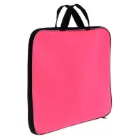 Папка А3 Calligrata, с ручками, текстиль, 20 мм, стандарт, 450&times;350 мм, розовая, 600D