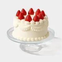 Блюдо на ножке Доляна Tasty, d=22 см, стекло, прозрачное