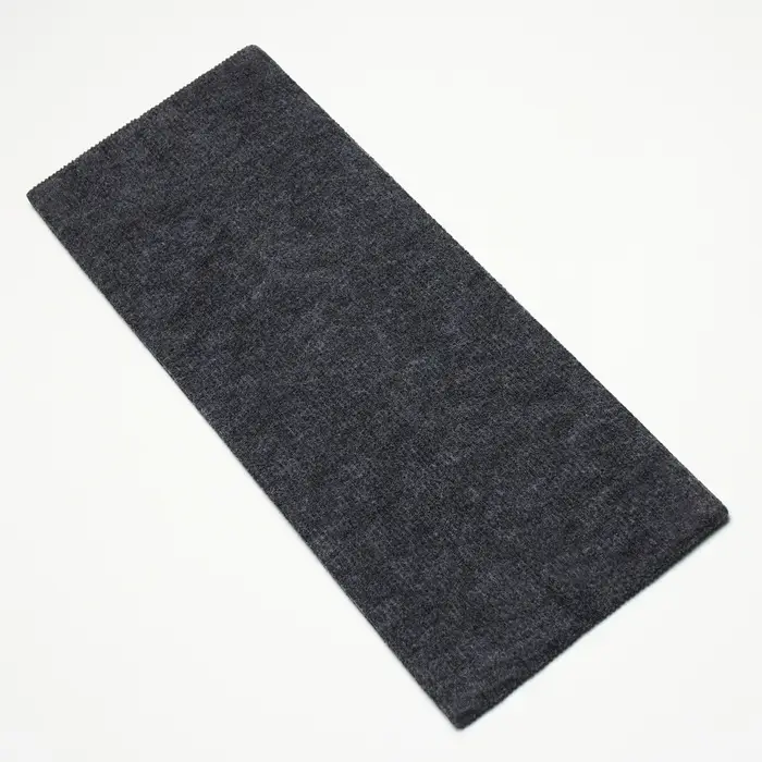 Когтеточка, 55&times;20 см, угловая, без меха, серая