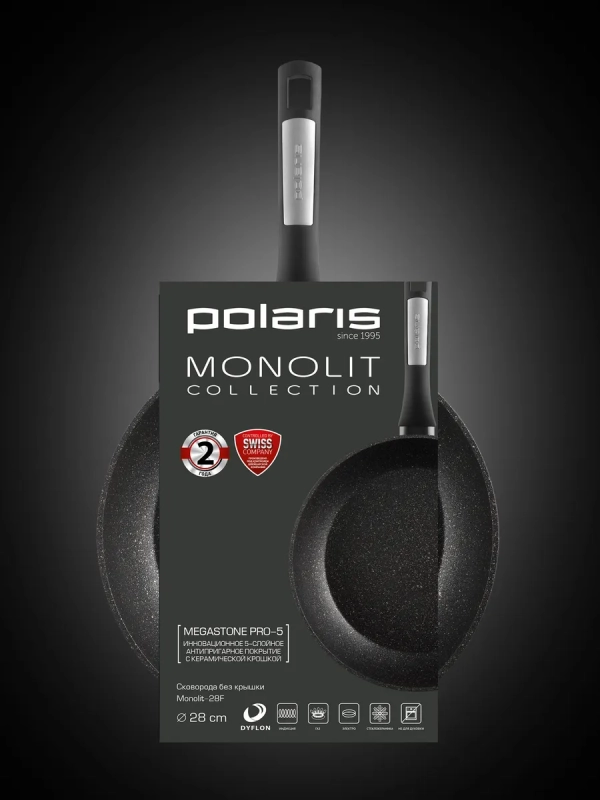 Сковорода с антипригарным 28 см Monolit 28F индукция Сковорода с антипригарным 28 см Monolit 28F индукция