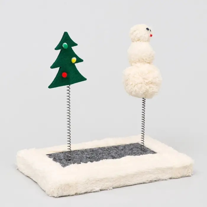 Игрушка для кошек с дразнилками  Игрушка для кошек с дразнилками "Зимний лес", микс цветов