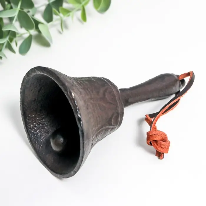 Колокол настольный чугун &laquo;Звонкий&raquo;, 12&times;7&times;7 см