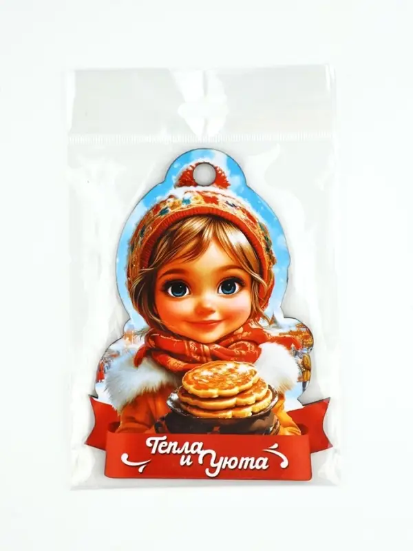 Подвеска деревянная на масленицу «Девочка», 9.2×12.9 см Подвеска деревянная на масленицу «Девочка», 9.2×12.9 см