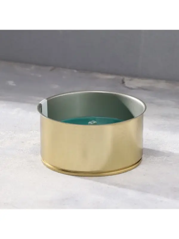 Ароматическая свеча уличная антимоскитная, 10&times;4.5 см, 120 г, 6 ч, хвоя, зелёный