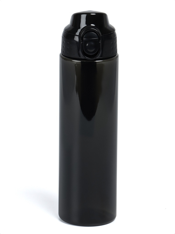Бутылка для воды Onlytop, 700 мл, цвет черный