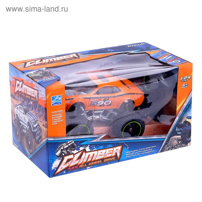 Машина радиоуправляемая «Бигфут», работает от батареек, МИКС Машина радиоуправляемая «Бигфут», работает от батареек, МИКС