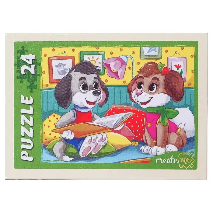 Пазлы &laquo;Истории щенков&raquo;, 24 элемента, МИКС