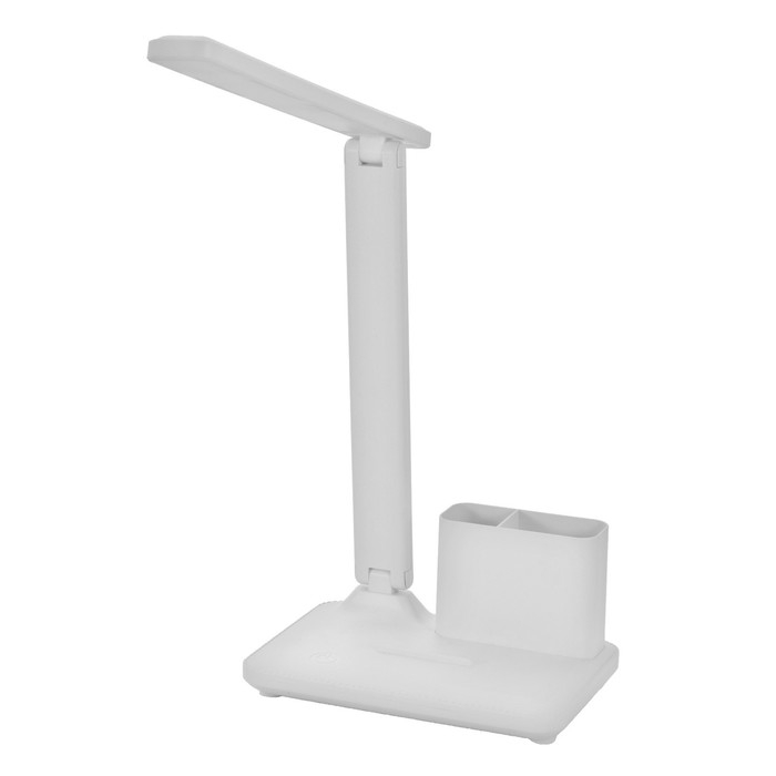 Настольная лампа сенсорная LED 10Вт АКБ USB белый 17х25,5х29 см Настольная лампа сенсорная LED 10Вт АКБ USB белый 17х25,5х29 см